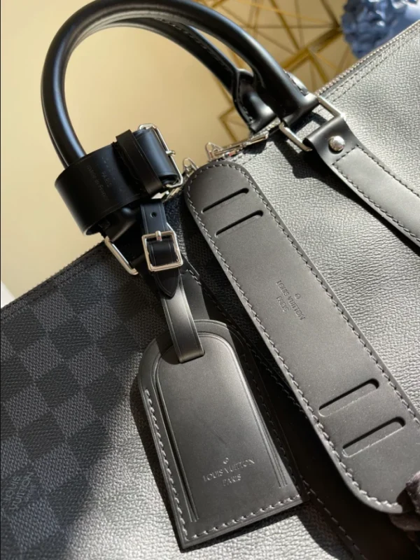 LOUIS VUITTON KEEPALL BANDOULIÈRE 45 DAMIER GRAPHITE CANVAS – WLM546 - Image 7