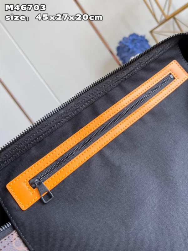 LOUIS VUITTON KEEPALL BANDOULIÈRE 45 MONOGRAM MACASSAR CANVAS  – WLM543 - Image 7
