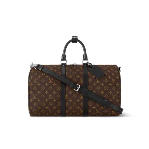 LOUIS VUITTON KEEPALL BANDOULIÈRE 45 MONOGRAM MACASSAR  – WLM545