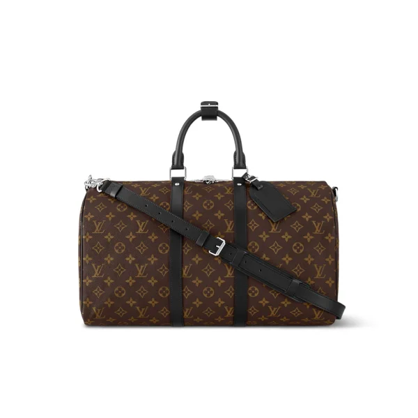 LOUIS VUITTON KEEPALL BANDOULIÈRE 45 MONOGRAM MACASSAR  – WLM545