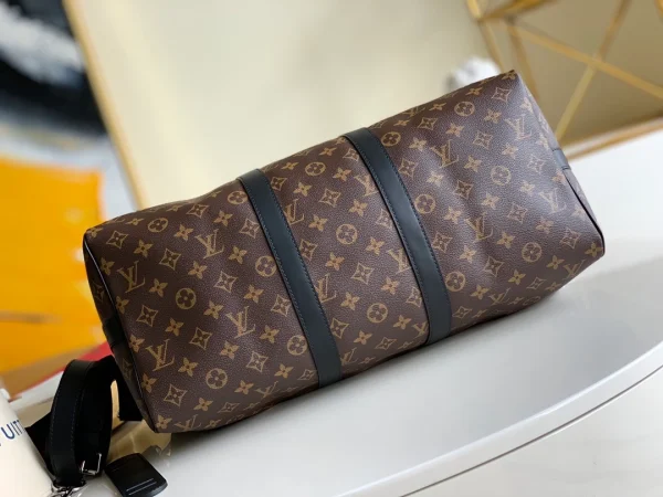 LOUIS VUITTON KEEPALL BANDOULIÈRE 45 MONOGRAM MACASSAR  – WLM545 - Image 6
