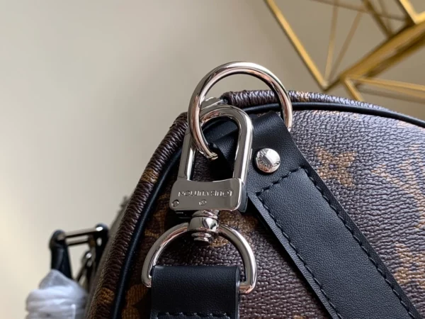 LOUIS VUITTON KEEPALL BANDOULIÈRE 45 MONOGRAM MACASSAR  – WLM545 - Image 7