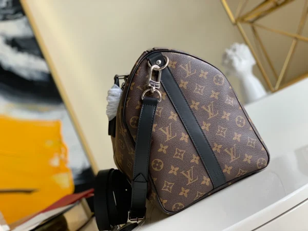 LOUIS VUITTON KEEPALL BANDOULIÈRE 45 MONOGRAM MACASSAR  – WLM545 - Image 10