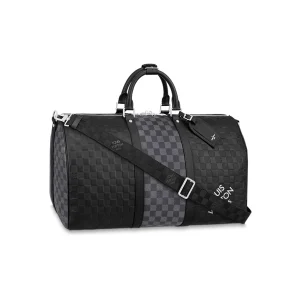 LOUIS VUITTON KEEPALL BANDOULIÈRE 50 BAG DAMIER INFINI LEATHER – WLM541