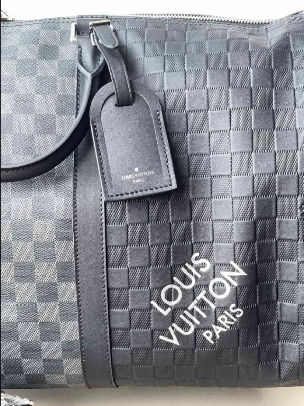LOUIS VUITTON KEEPALL BANDOULIÈRE 50 BAG DAMIER INFINI LEATHER – WLM541 - Image 10