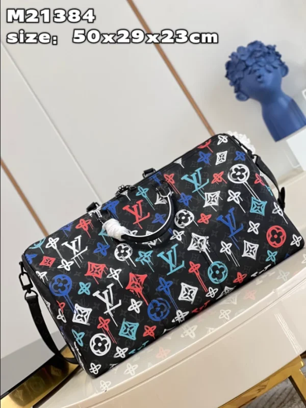 LOUIS VUITTON KEEPALL BANDOULIÈRE 50 MONOGRAM OTHER – WLM549 - Image 3