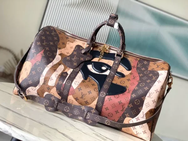 LOUIS VUITTON KEEPALL BANDOULIÈRE 55 BAG – WLM603 - Image 2