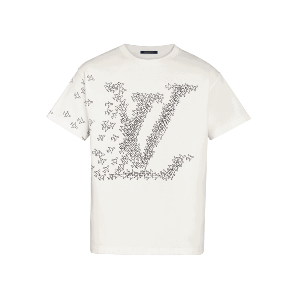 LOUIS VUITTON LV PLANES PRINTED T-SHIRT – LSVT14