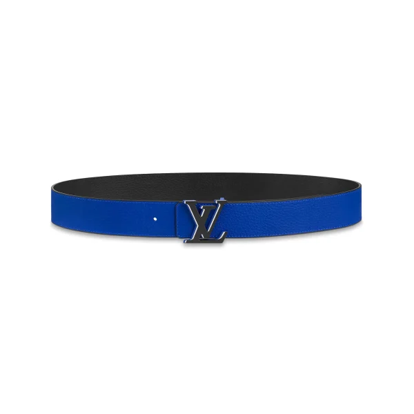 LOUIS VUITTON OPTIC 40MM REVERSIBLE BELT BLUE/BLACK – B0136