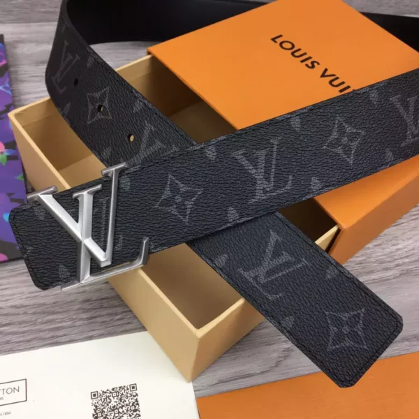 LOUIS VUITTON PYRAMIDE 40MM BELT IN BROWN – B125 - Image 4