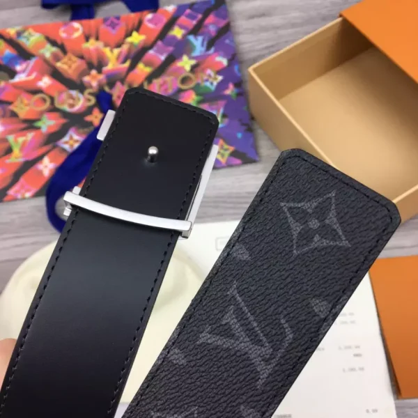 LOUIS VUITTON PYRAMIDE 40MM BELT IN BROWN – B125 - Image 6