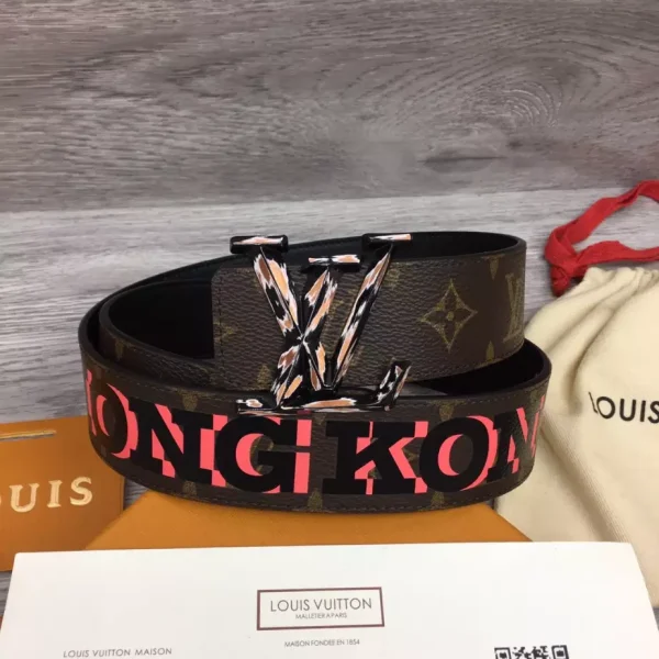 LOUIS VUITTON PYRAMIDE CITIES EXCLUSIVE 40MM REVERSIBLE BELT – B0122 - Image 3