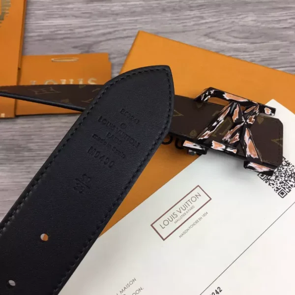 LOUIS VUITTON PYRAMIDE CITIES EXCLUSIVE 40MM REVERSIBLE BELT – B0122 - Image 6