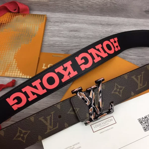 LOUIS VUITTON PYRAMIDE CITIES EXCLUSIVE 40MM REVERSIBLE BELT – B0122 - Image 7