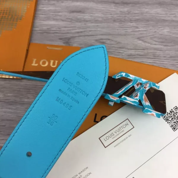 LOUIS VUITTON PYRAMIDE CITIES EXCLUSIVE 40MM REVERSIBLE BELT – B0124 - Image 3