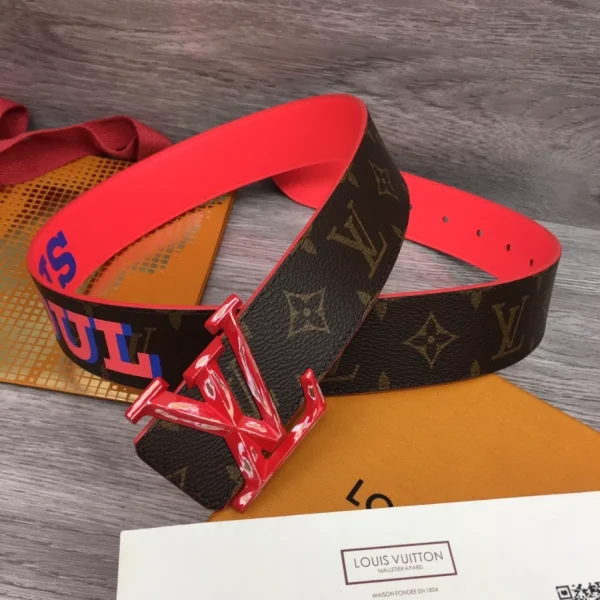 LOUIS VUITTON PYRAMIDE CITIES EXCLUSIVE 40MM REVERSIBLE BELT – B0128 - Image 4