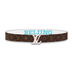 LOUIS VUITTON PYRAMIDE CITIES EXCLUSIVE 40MM REVERSIBLE BELT – B0129