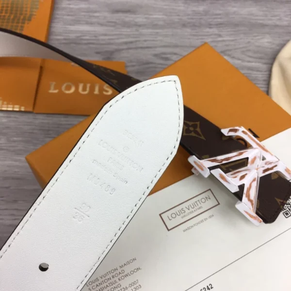 LOUIS VUITTON PYRAMIDE CITIES EXCLUSIVE 40MM REVERSIBLE BELT – B0129 - Image 3
