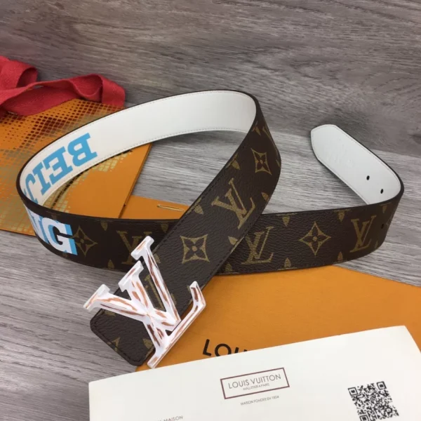 LOUIS VUITTON PYRAMIDE CITIES EXCLUSIVE 40MM REVERSIBLE BELT – B0129 - Image 6