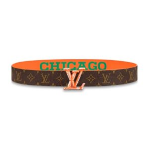 LOUIS VUITTON PYRAMIDE CITIES EXCLUSIVE 40MM REVERSIBLE BELT – B0130