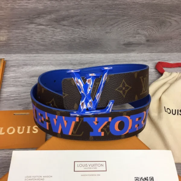 LOUIS VUITTON PYRAMIDE CITIES EXCLUSIVE 40MM REVERSIBLE BELT – B0131 - Image 2