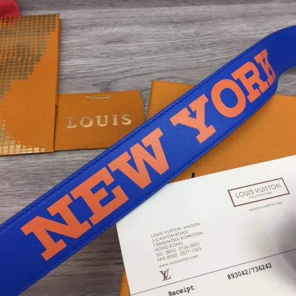 LOUIS VUITTON PYRAMIDE CITIES EXCLUSIVE 40MM REVERSIBLE BELT – B0131 - Image 4