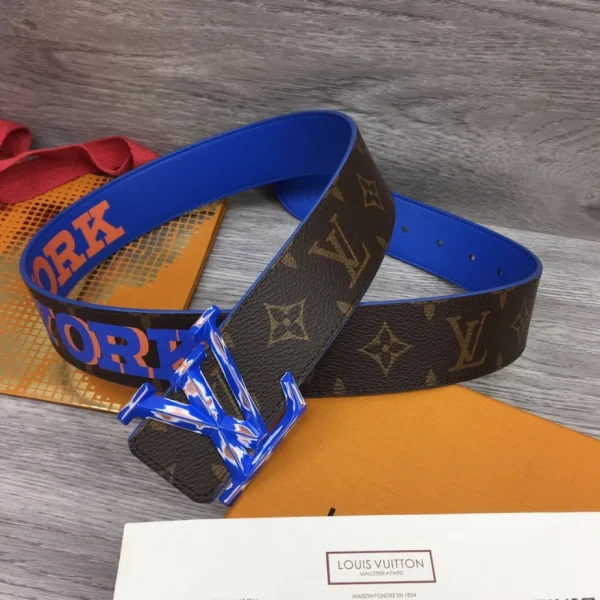 LOUIS VUITTON PYRAMIDE CITIES EXCLUSIVE 40MM REVERSIBLE BELT – B0131 - Image 6