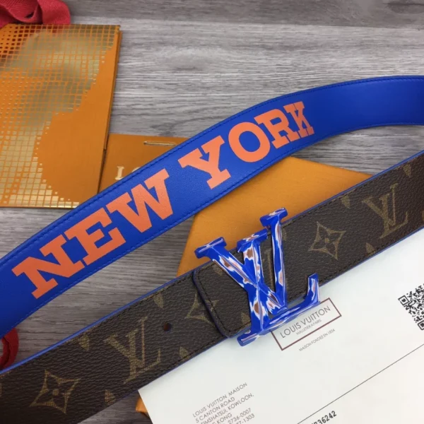 LOUIS VUITTON PYRAMIDE CITIES EXCLUSIVE 40MM REVERSIBLE BELT – B0131 - Image 7