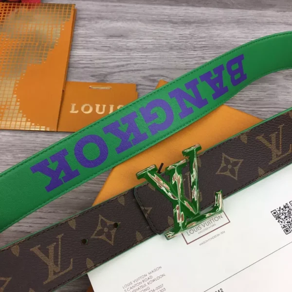 LOUIS VUITTON PYRAMIDE CITIES EXCLUSIVE 40MM REVERSIBLE BELT – B0132 - Image 3