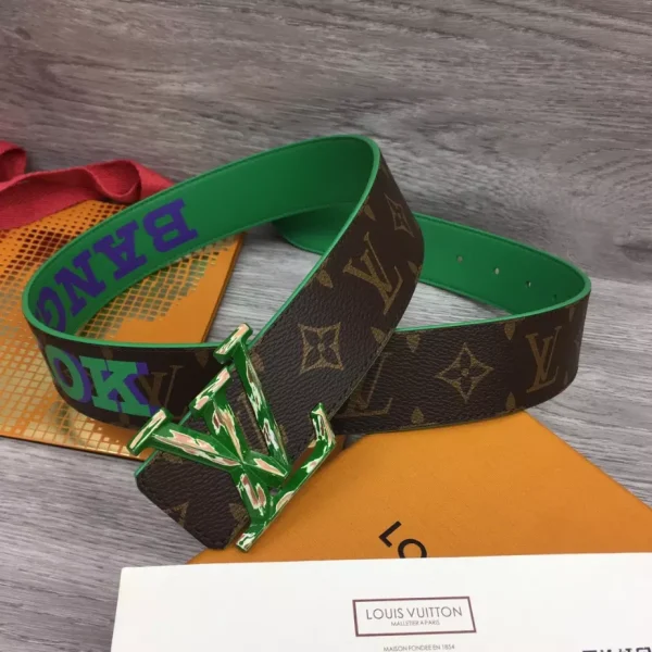 LOUIS VUITTON PYRAMIDE CITIES EXCLUSIVE 40MM REVERSIBLE BELT – B0132 - Image 6