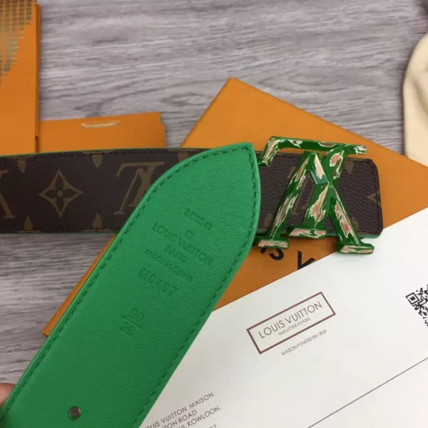 LOUIS VUITTON PYRAMIDE CITIES EXCLUSIVE 40MM REVERSIBLE BELT – B0132 - Image 7