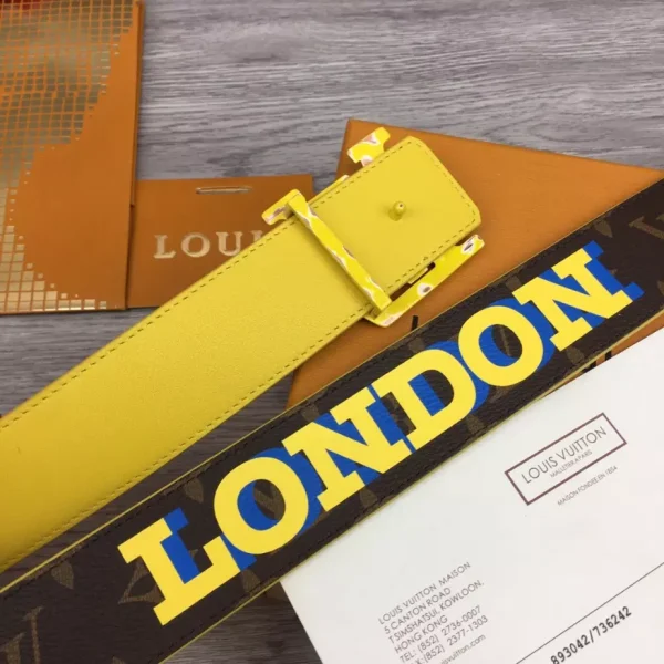 LOUIS VUITTON PYRAMIDE CITIES EXCLUSIVE 40MM REVERSIBLE BELT – B0133 - Image 6