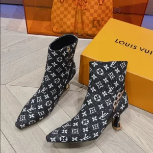 LOUIS VUITTON SPARKLE ANKLE BOOT – WLS003