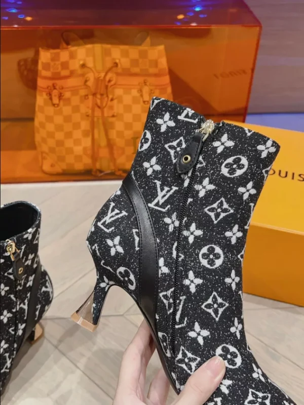 LOUIS VUITTON SPARKLE ANKLE BOOT – WLS003 - Image 5