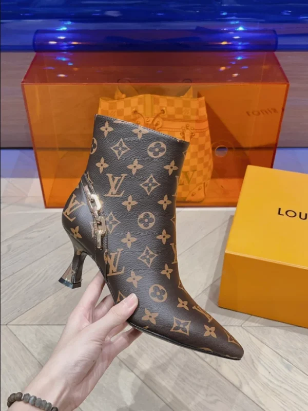 LOUIS VUITTON SPARKLE ANKLE BOOT – WLS004 - Image 2