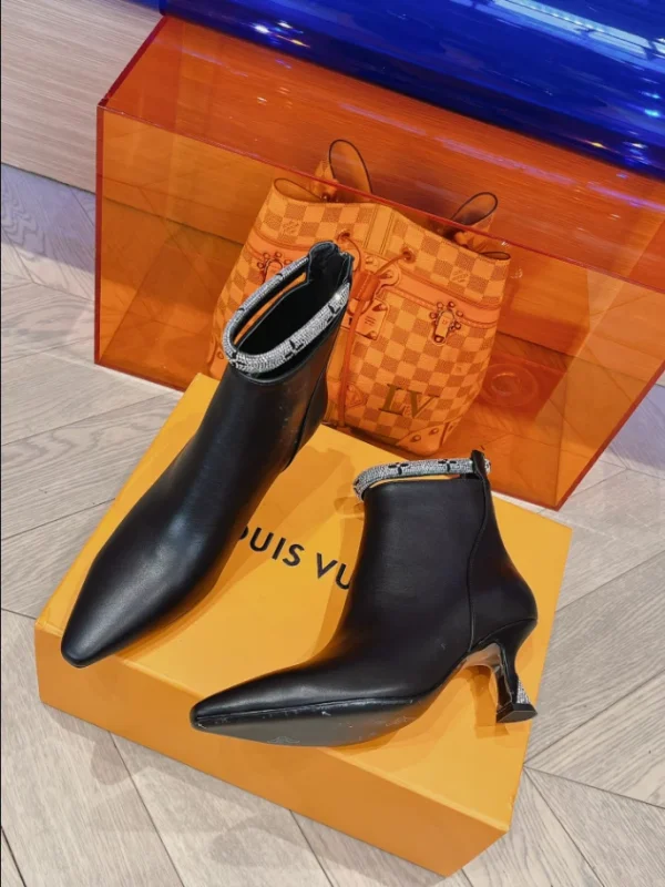LOUIS VUITTON SPARKLE ANKLE BOOT – WLS006 - Image 3
