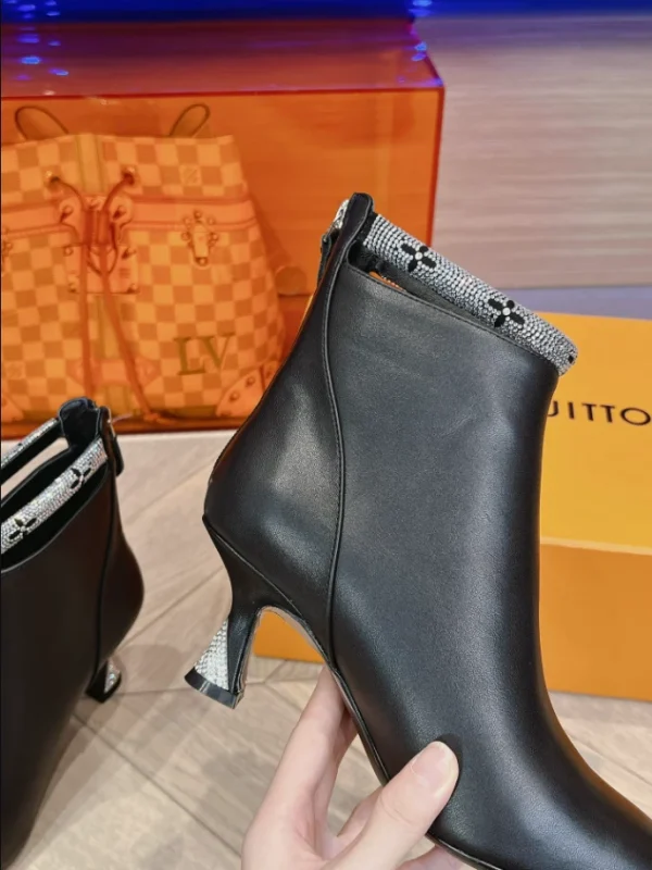 LOUIS VUITTON SPARKLE ANKLE BOOT – WLS006 - Image 6