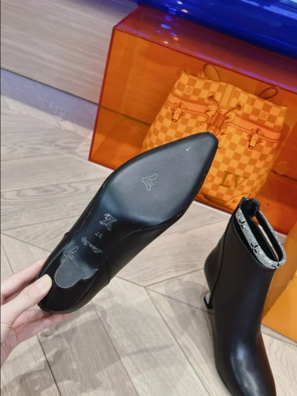 LOUIS VUITTON SPARKLE ANKLE BOOT – WLS006 - Image 9