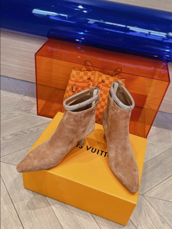 LOUIS VUITTON SPARKLE ANKLE BOOT – WLS007 - Image 6