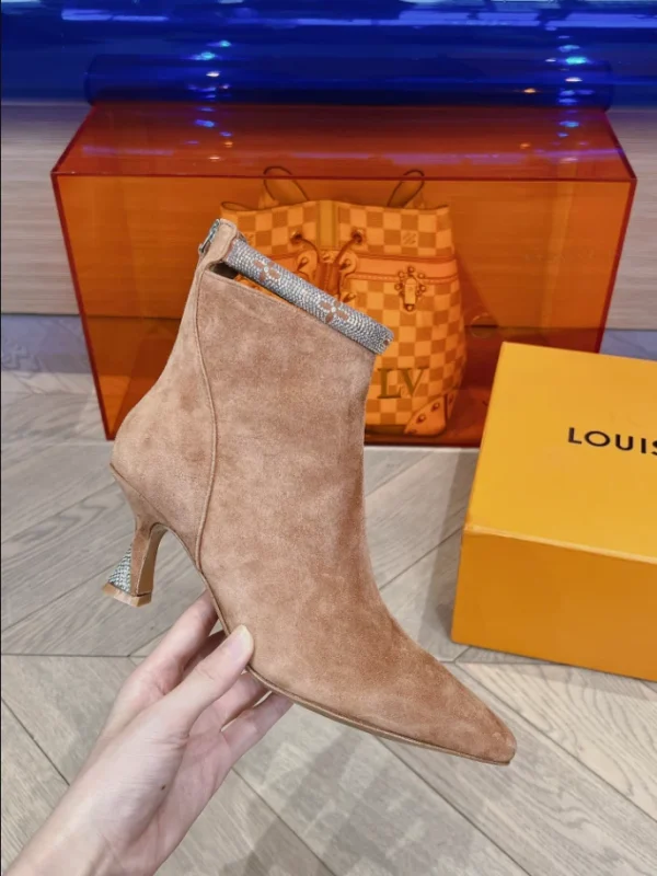 LOUIS VUITTON SPARKLE ANKLE BOOT – WLS007 - Image 2