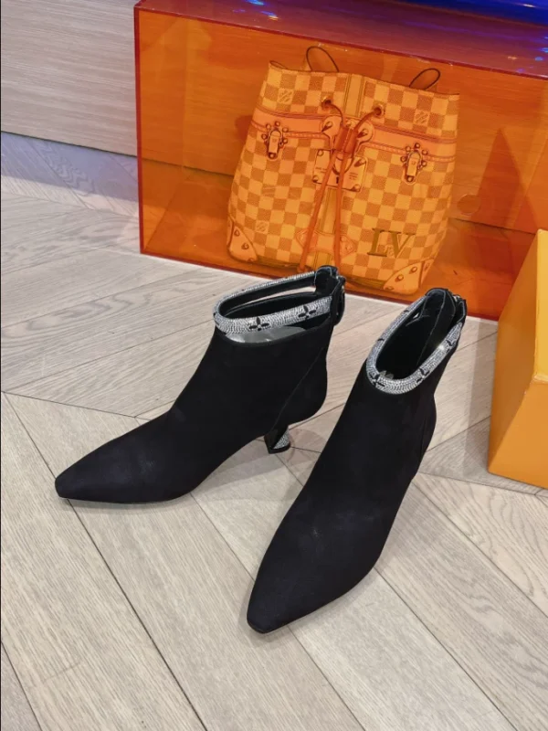 LOUIS VUITTON SPARKLE ANKLE BOOT – WLS008 - Image 6