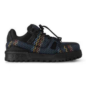LOUIS VUITTON TRAINER MAXI SNEAKERS BLACK – LSVT374