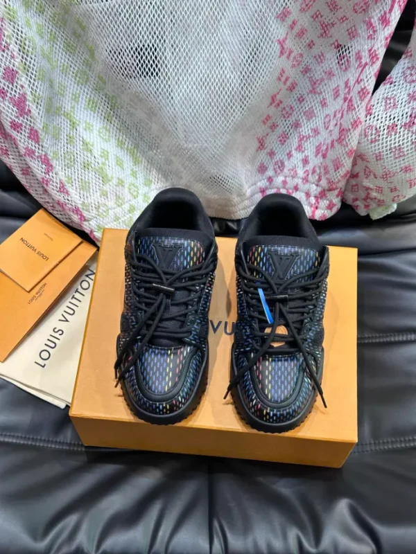 LOUIS VUITTON TRAINER MAXI SNEAKERS BLACK – LSVT374 - Image 7