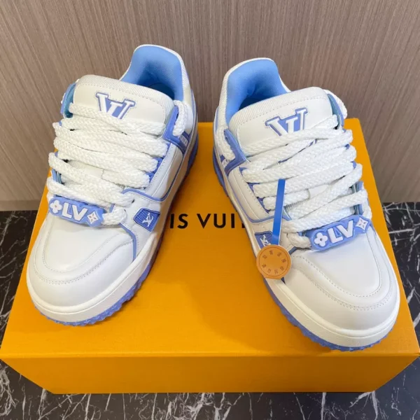 LOUIS VUITTON TRAINER MAXI SNEAKERS BLUE – LSVT370 - Image 2