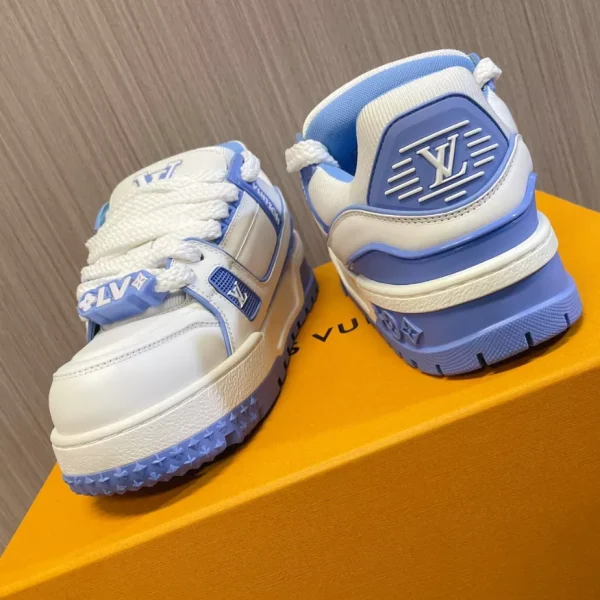 LOUIS VUITTON TRAINER MAXI SNEAKERS BLUE – LSVT370 - Image 6