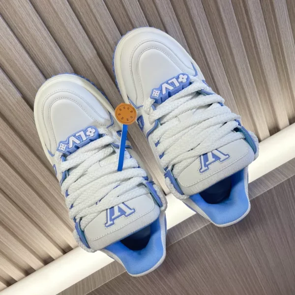 LOUIS VUITTON TRAINER MAXI SNEAKERS BLUE – LSVT370 - Image 8