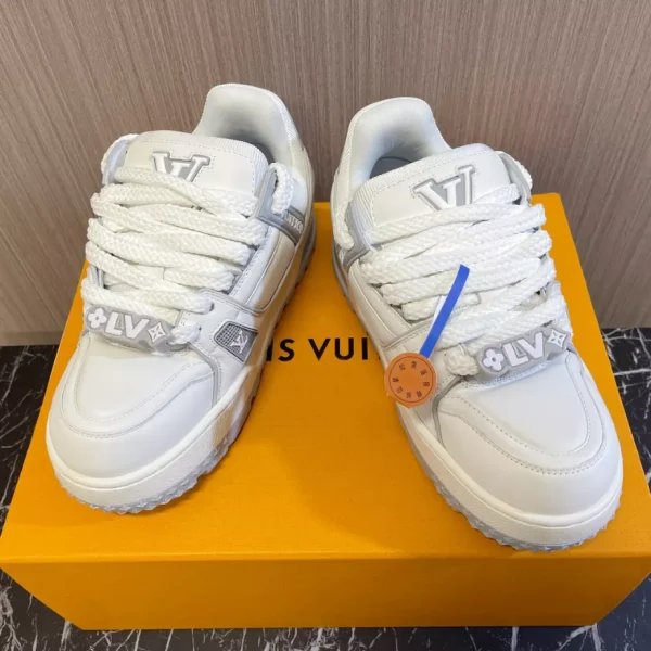 LOUIS VUITTON TRAINER MAXI SNEAKERS GREY – LSVT371 - Image 2