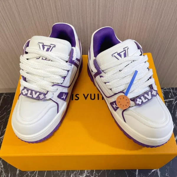 LOUIS VUITTON TRAINER MAXI SNEAKERS PURPLE – LSVT373 - Image 2