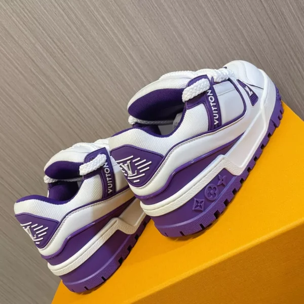 LOUIS VUITTON TRAINER MAXI SNEAKERS PURPLE – LSVT373 - Image 8
