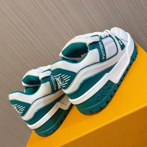 LOUIS VUITTON TRAINER MAXI SNEAKERS GREEN – LSVT369 - Image 5